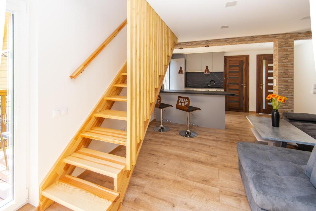 Apartamentai Pas Kaju Senamiestyje Salia Botanikos Parko Palanga Bagian luar foto
